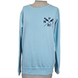 Light Blue Crew Neck Sweatshirt Size Small